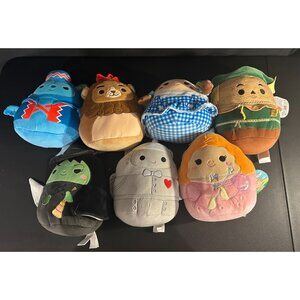 Limited Edition‎ Squishmallows Wizard Of Oz 85th Complete Set 7 Characters NWT